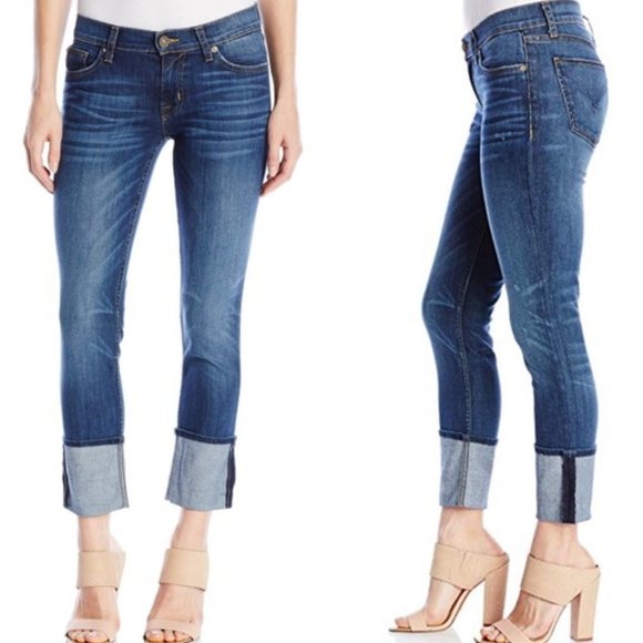 Hudson Jeans Denim - HUDSON Jeans 'Muse' Cuff Crop Jeans